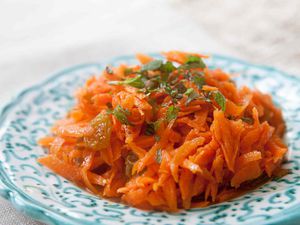 Orange Blossom Carrot Salad