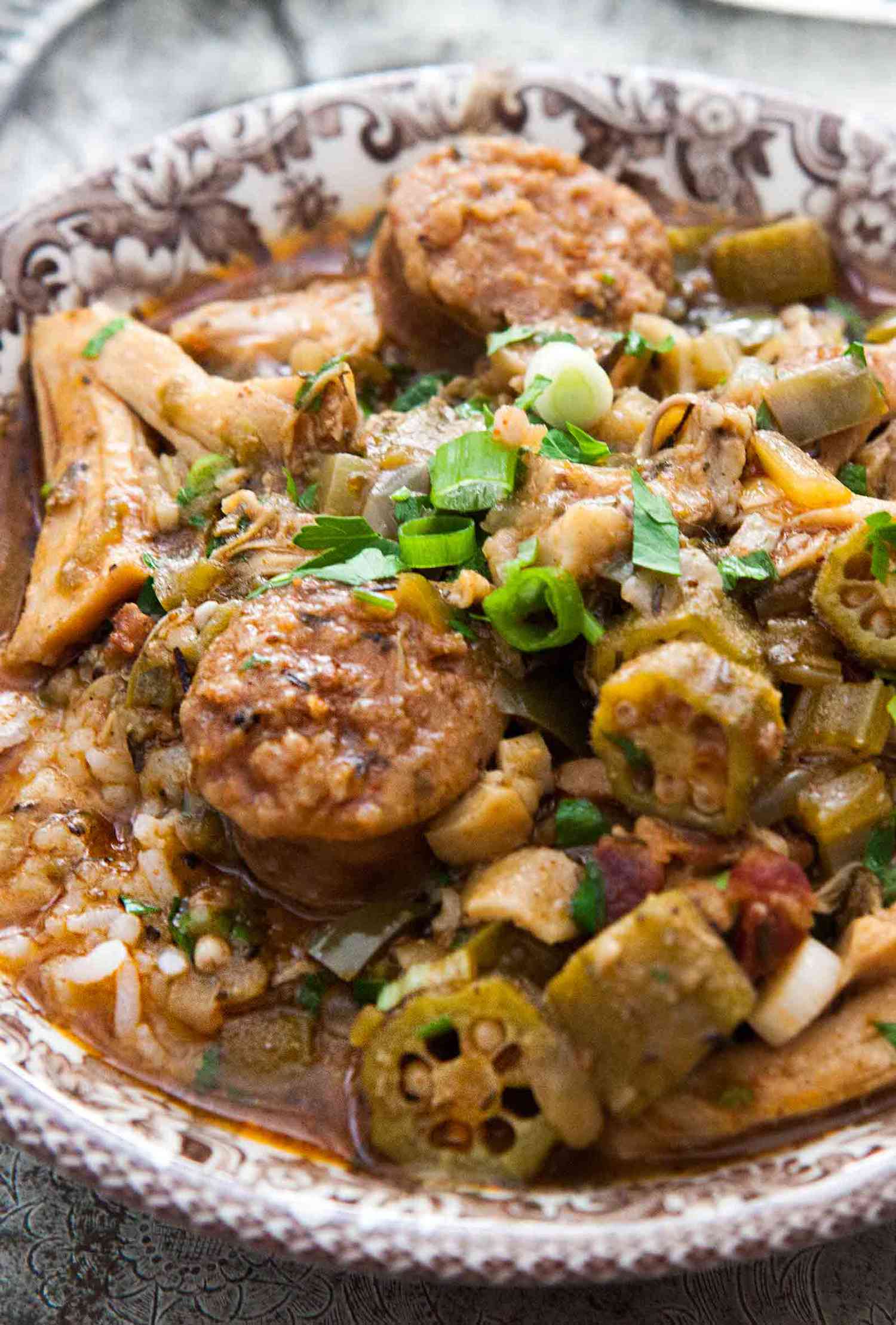 Chicken Gumbo with Sausage