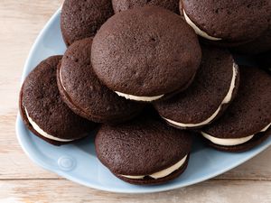 Pile of Whoopie Pies on a Plate